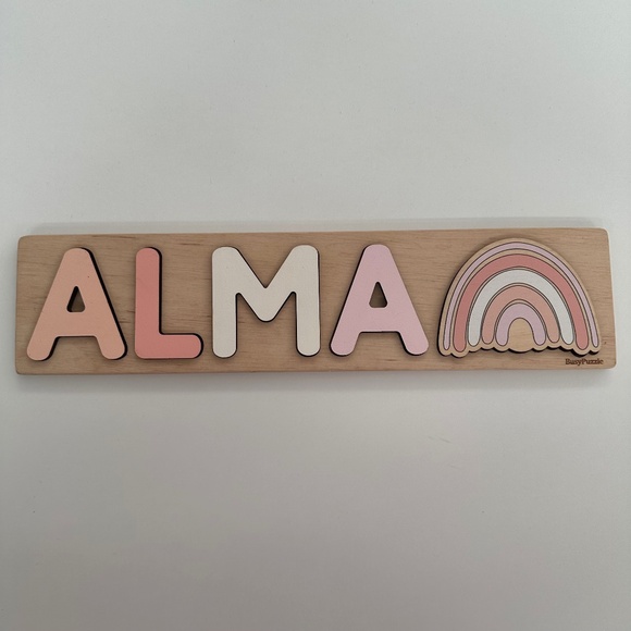 Alma Name Puzzle - Picture 1 of 5